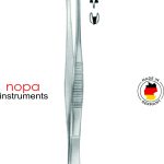 PINZA DE DISECCION STANDAR 16 CM RECTA 1x2d CM NOPA AB 060/16