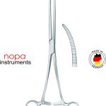 PINZA KOCHER CURVA 16 CM SIN DIENTE NOPA AA 201/16