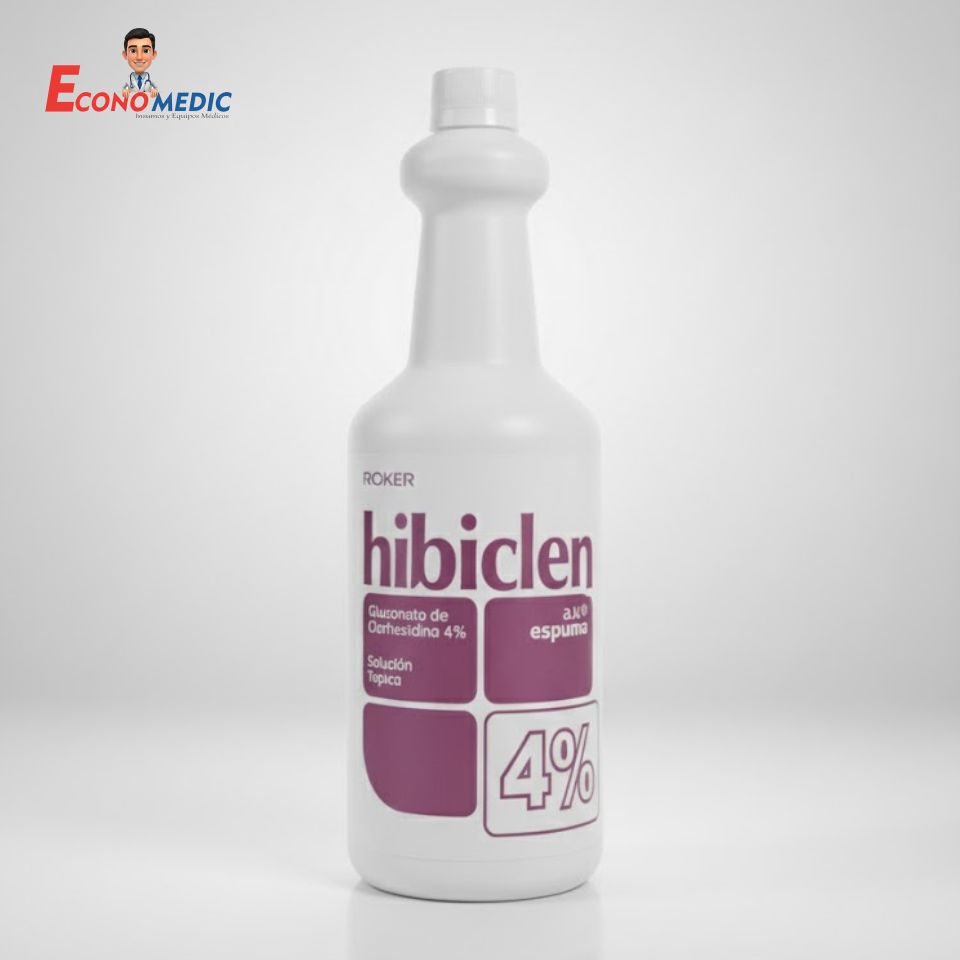 hibiclen GLUCONATO DE CLORHEXIDINA AL 4% X 1 L HIBICLEN - ROKER - Imagen 1