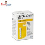 LANCETA DESCARTABLE SOFTCLIX 28 G X 100 UND - ACCU CHEK