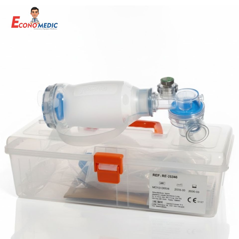 BESMED NEO RESUCITADOR CON VALVULA MANUAL NEONATAL BESMED - Imagen 1